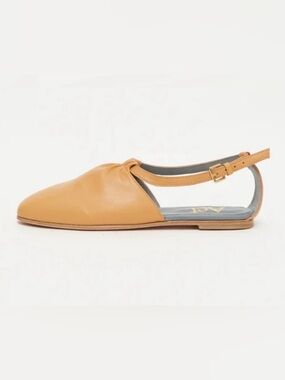 Act Series A.012 23 Tan Leather Slingback Flats
Handcrafted in Mallorca, Spain